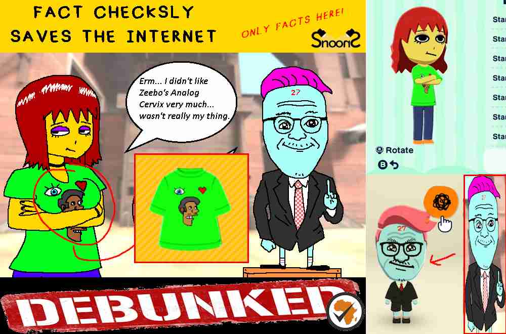 Fact Checksly Tomodachi Life collage